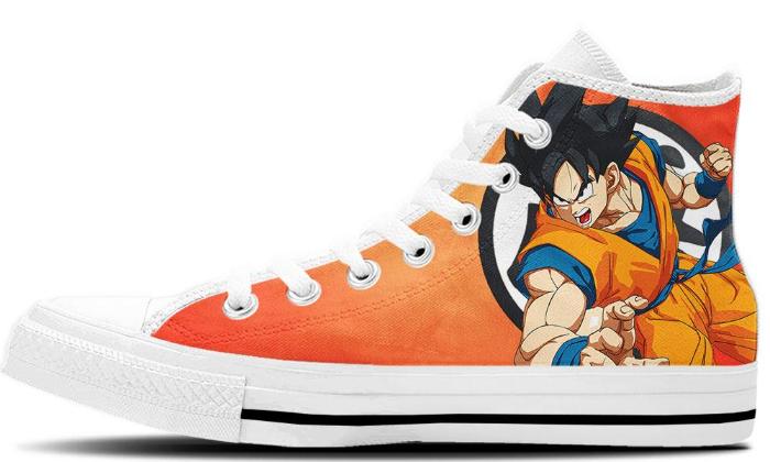 Dragon Ball Z Custom Shoes